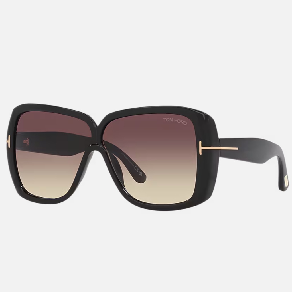 Tom Ford Gradient Black Sunglasses